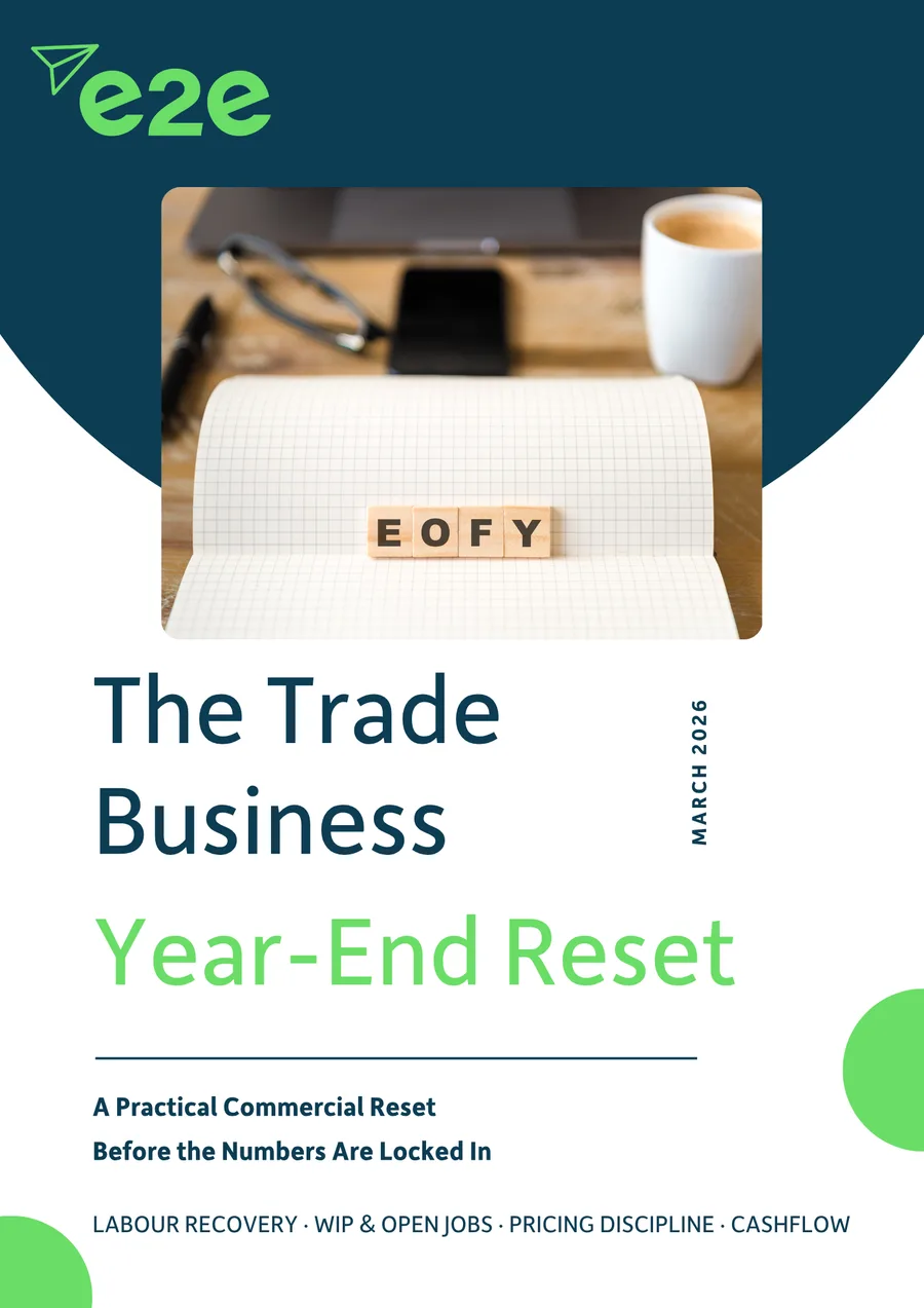 Cover of The Trade Business Year-End Reset